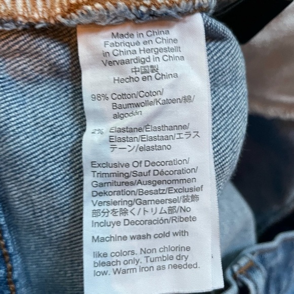 Madewell High Rise Slim Crop Boyjean Raw Hem 26 - Picture 8 of 9